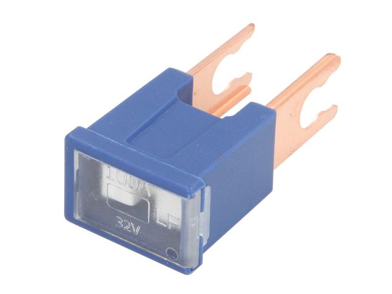 Set 2 sigurante pal , curent nominal: 100A, lungime: 24mm