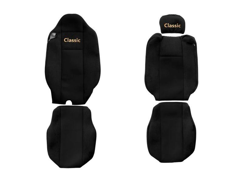 F-CORE Tappetini Auto Autista + Passeggero Per RENAULT T (dal 01.2014) – Piano Alto – Colore Nero/Rosso – Materiale PVC Qualità Premium