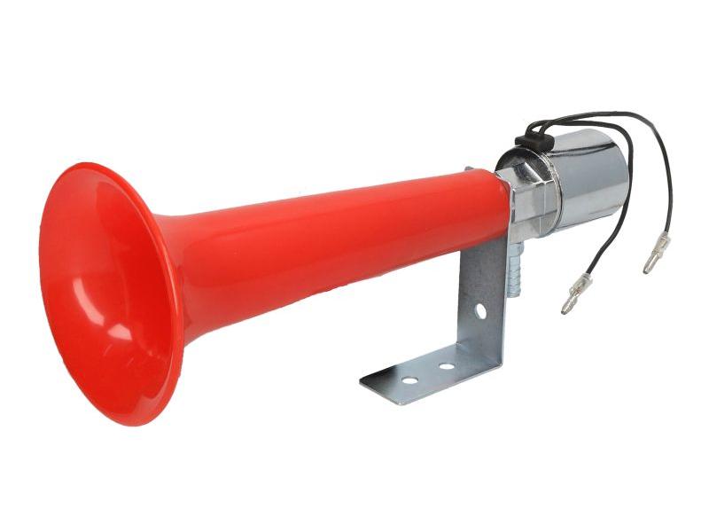 Claxon goarna  pneumatica  , 12/24V, 235 mm, cu electrovalva
