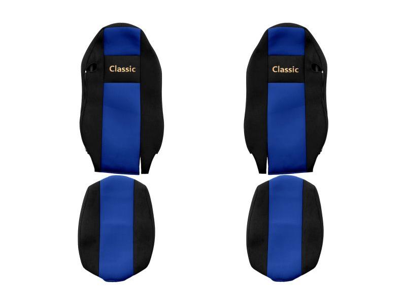 Set huse scaun textil camion compatibile cu MAN TGX (01.2007-12.2017) si MAN TGX 01.2018+