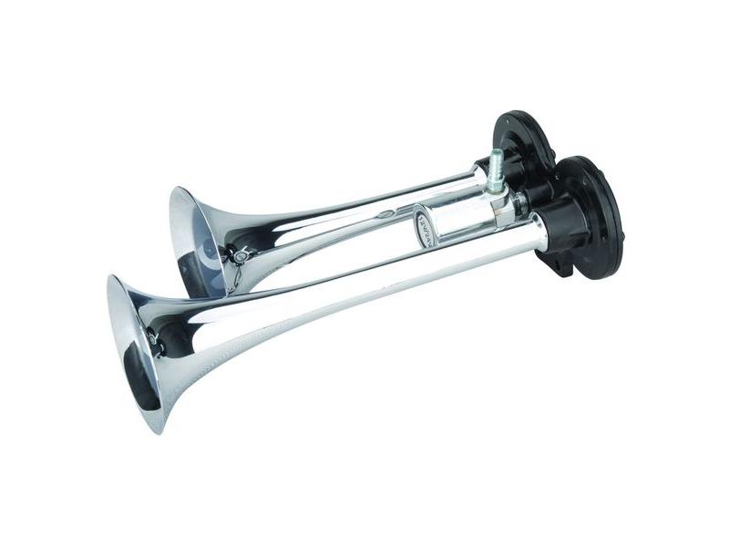 Claxon goarna dublu pneumatic, 12/24V, 231/295mm