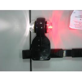 LAMPA GABARIT de poziţie cu LED-uri pandantiv, alb şi roşu 12V/24V