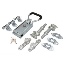 Inchidere / blocatoare excentrice galvanizate , fi 16 x 22mm