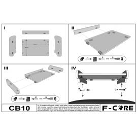 Masa bord compatibila cu MERCEDES SPRINTER I (01.2000-12.2006)