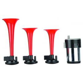 Claxon goarna tripla pneumatic, 12V