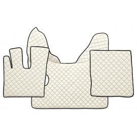 Set covorase compatibil cu DAF XF 105 ( 01.2006-12.2013 ) si  DAF 106 XF Manual, (01.2014+ ) piele sintetica, diferite culori