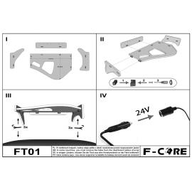 Masa centrala camion compatibila cu VOLVO FH 3 , diferite culori 2002-2008