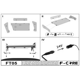 Masa centrala camion compatibila cu MAN TGX, 01.2007-03.2020