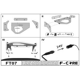 Masa centrala camion compatibila cu VOLVO FH 3 2009-2012