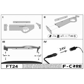 Masa lunga camion compatibila cu VOLVO FH 3 FH 12 FH 16 & FM, diferite culori 2009-2012