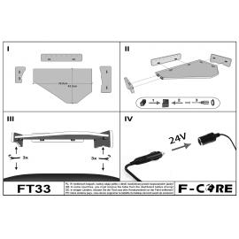 Masa centrala camion compatibila cu  FM 4 01.2013+