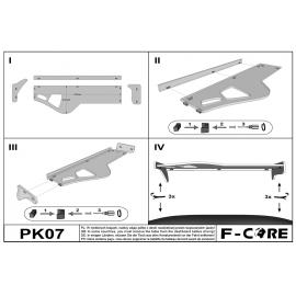 Masa lunga bord camion compatibila cu VOLVO FH 3 (01.2002-12.2008)