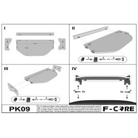 Masa centrala bord camion compatibila cu DAF LF (01.2001-12.2013)