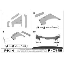 Masa centrala bord camion compatibile cu IVECO STRALIS WIDE CABIN (01.2002-12.2012)