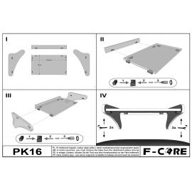 Masa centrala bord camion compatibila cu MAN F2000 (01.1994-12.2000)