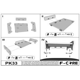 Masa partea dreapta bord camion compatibila cu MAN TGA (01.2000-12.2010)