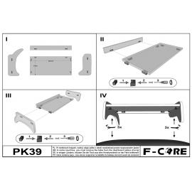 Masa partea dreapta bord camion compatibila cu VOLVO FH 3 (01.2002-12.2012)