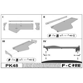 Masa lunga bord camion compatibila cu RENAULT MAGNUM INEGRAL / MILLENIUM / NEW SIZE