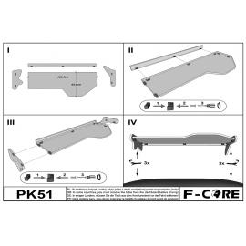 Masa lunga bord camion compatibila cu VOLVO FH 2 (01.1998-12.2001)