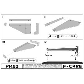Masa centrala bord camion compatibila cu MERCEDES ACTROS MP 4 01.2011+