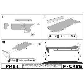 Masa lunga bord camion compatibila cu IVECO STRALIS HI-WAY si IVECO STRALIS XP