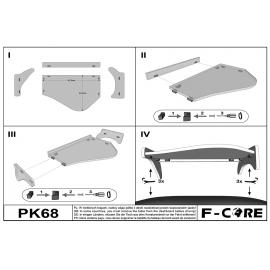 Masa centrala bord camion compatibila cu VOLVO FH 3 (01.2002-12.208)