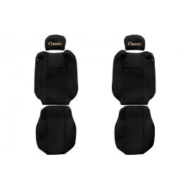 Set huse scaun textil camion RENAULT T 01.2014+ cu tetiere separate