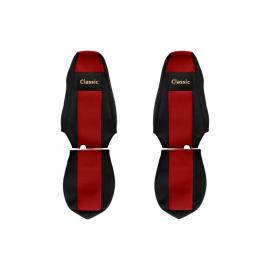 Set huse scaun textil camion compatibile cu SCANIA R G P (01.2005-12.2016) cu tetiere integrate