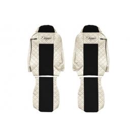 Set huse scaun compatibil cu IVECO STRALIS HI WAY (01.2013-12.2016) si  STRALIS XP  2016+