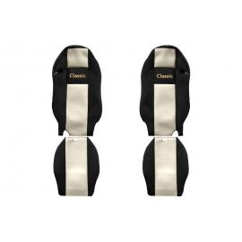 Set huse scaun textil camion compatibile cu MERCEDES ACTROS, ACTROS MP2 / MP3