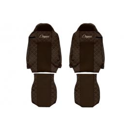 Set huse scaun compatibil cu IVECO STRALIS HI WAY (01.2013-12.2016) si  STRALIS XP  2016+