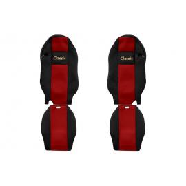 Set huse scaun textil camion compatibile cu MAN F2000 si MAN F2000 (LE) cu o centura