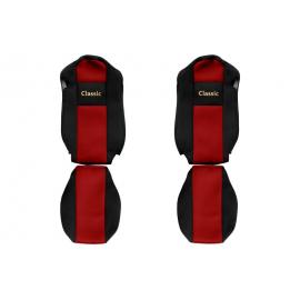 Set huse scaun textil camion compatibile cu MERCEDES ACTROS MP 4 01.2011-2019  cu scaune standard