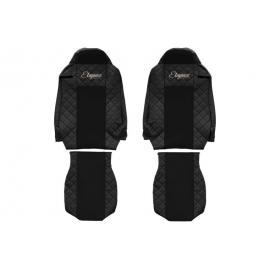 Set huse scaun compatibil cu IVECO STRALIS HI WAY (01.2013-12.2016) si  STRALIS XP  2016+