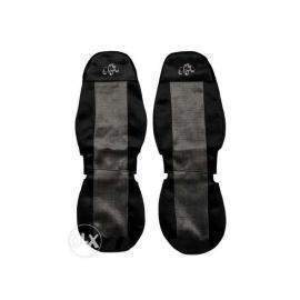 Set huse scaun textil camion compatibile cu VOLVO FH 3 (01.2009-12.2012) cu 2 centuri
