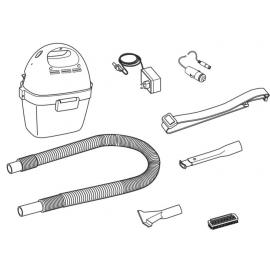 Aspirator auto camion cu alimentare  la bricheta auto