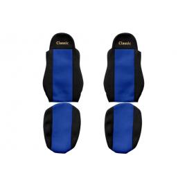 Set huse scaun textil camion compatibile cu  DAF XF 95 , 105 , CF , LF (01.1997-12.2012)
