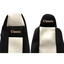 Set huse scaun textil camion compatibile cu SCANIA R G P (01.2005-12.2016) cu microfon in scaunul soferului