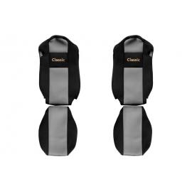 Set huse scaun textil camion compatibile cu MERCEDES ACTROS MP 4 01.2011-2019  cu scaune standard