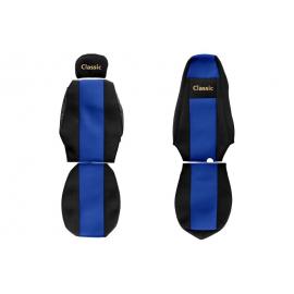 Set huse scaun textil camion compatibile cu SCANIA R G P (01.2005-12.2016) cu tetiere diferite