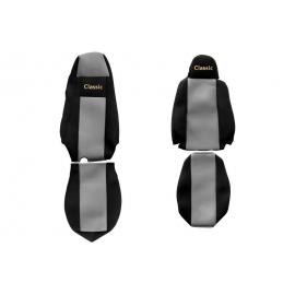 Set huse scaun textil camion compatibile cu SCANIA R G P (01.2005-12.2016) cu microfon in scaunul soferului