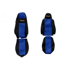Set huse scaun textil camion compatibile cu SCANIA R G P (01.2005-12.2016) cu microfon in scaunul soferului
