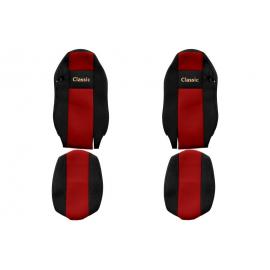 Set huse scaun textil camion compatibile cu MAN TGX (01.2007-12.2017) si MAN TGX 01.2018+
