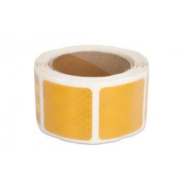 Banda reflectorizanta autocolanta marcaj 51mm x 5m galben pentru suprafata moale